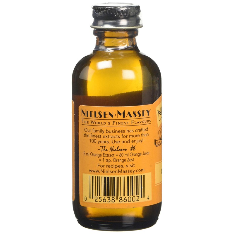 Nielsen-Massey Pure Orange Extract 60 ml (Pack of 2)