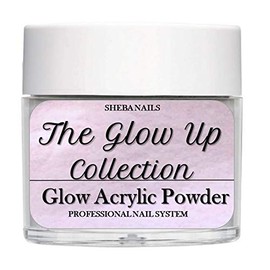 SHEBA NAILS Glow In The Dark Acrylic Powder The Glow Up - 1OZ. - #Selfie