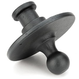 Gooseneck Ball Adapter 2085295 for Tractor-Trailer Fifth Wheels, 30,000lbs Max Load - 2-5/16 Inch Gooseneck to Kingping Ball Adapter