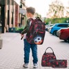 LEDAOU Backpack for Kids Boys School Bags Teen Bookbags Set