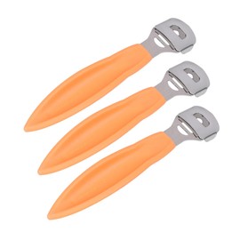 PACKOVE 3pcs Foot Callus Shaver with Non-Slip Handle Pedicure Rasp Cutter for Hard Skin Heel Removal Professional Foot Care Tool