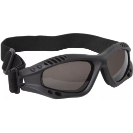 Rothco Ventec Goggles Anti-Fog Shatterproof Tactical Enhanced UV 400 - Black
