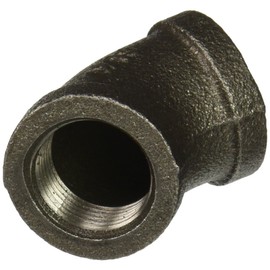 LDR Industries 310 E45-34 Elbow, 3/4-Inch, Black