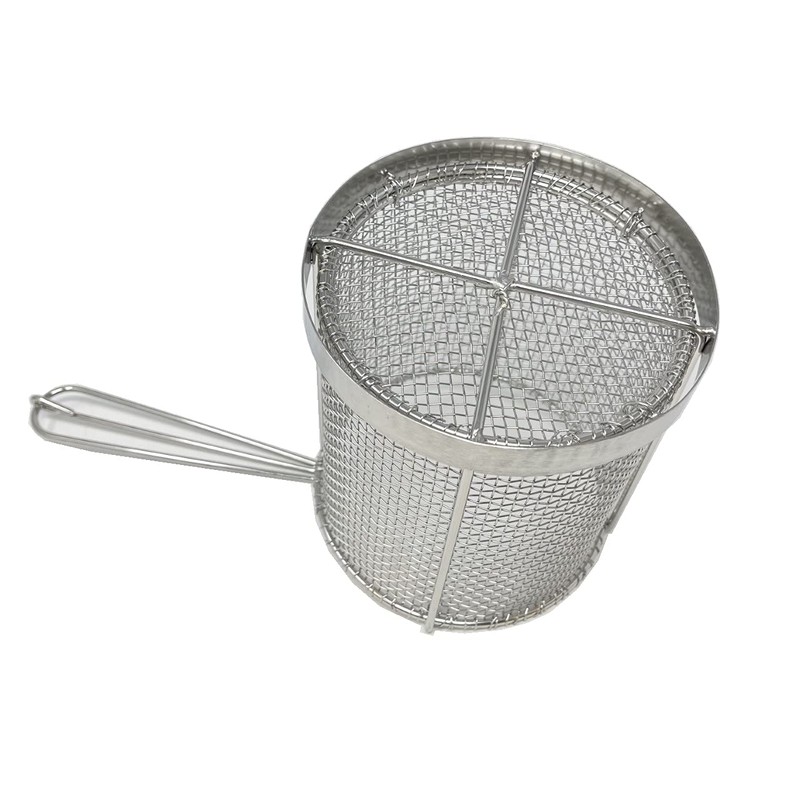 Spaghetti Basket 15cm Stainless Steel Cooking Kitchen Boiler Fryer Commercial