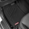Motor Trend FlexTough Performance All Weather Rubber Car Floor Mats