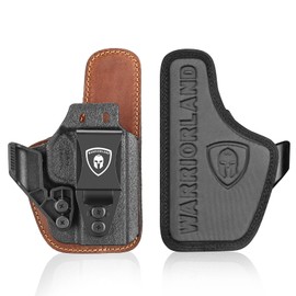 WARRIORLAND IWB Hybrid Holster, Fits for Springfield Hellcat Pro & Pro Comp/Hellcat/Hellcat RDP & OSP - Optic Cut, Concealed Carry Holster, Adj. Height & Cant & Retention | Ultimate Comfort