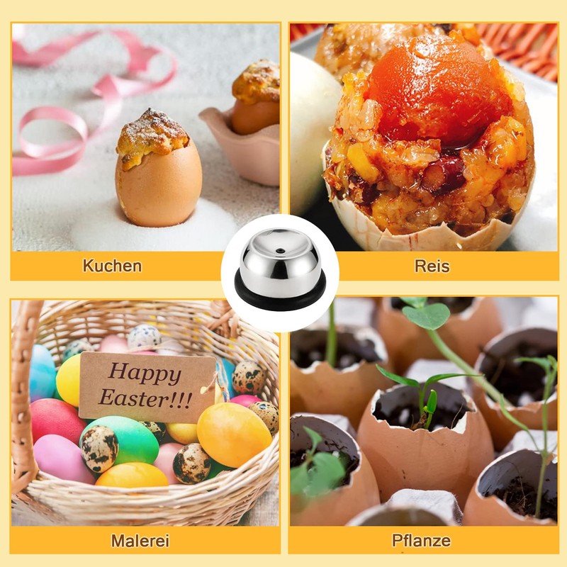 Egg Cutter Egg Picker Stainless Steel Egg Cutter with Lock