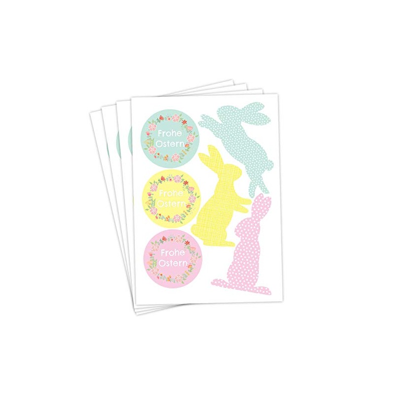 Papierdrachen Easter Stickers, Stickers for Easter, Wrap and Decorate Easter