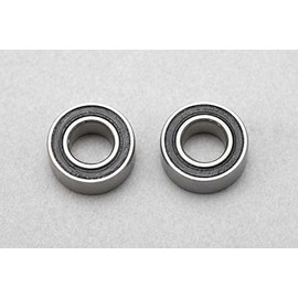 Yokomo Ceramic Ball Bearings 0.2 x 0.4 x 0.2 inches (5 x 10 x 4 mm), Pack of 2, Part Number: BB-1050CBA