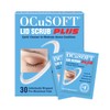 OCuSOFT Lid Scrub PLUS - Pre-Moistened Leave-On Eyelid Wipes for