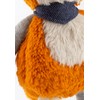 Sigikid Cuddly Toy Fox Patchwork Sweety Orange/Blue, One Size, Orange/Blue