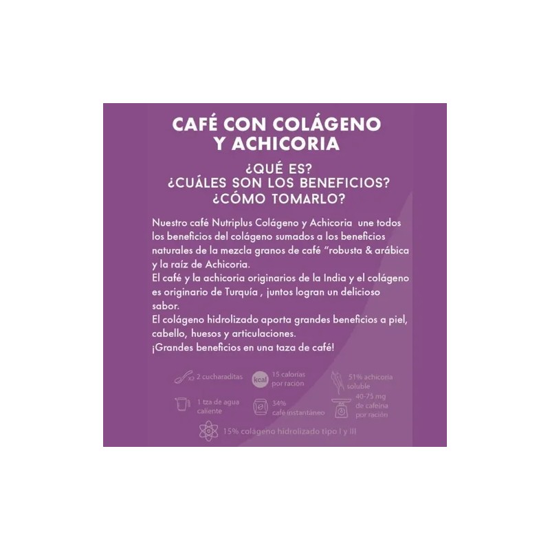 Cafe Instantaneo Con Achicoria Y Colageno Farmasi