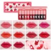 Strawberry Lip Tint Set, 10 pcs, Waterproof, Long-Lasting, High Pigment