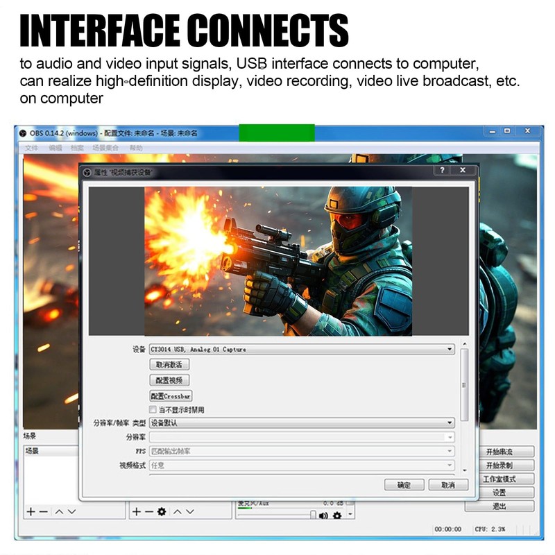 Capture Card for Streaming - Low-Latency 1080P USB Video Capture