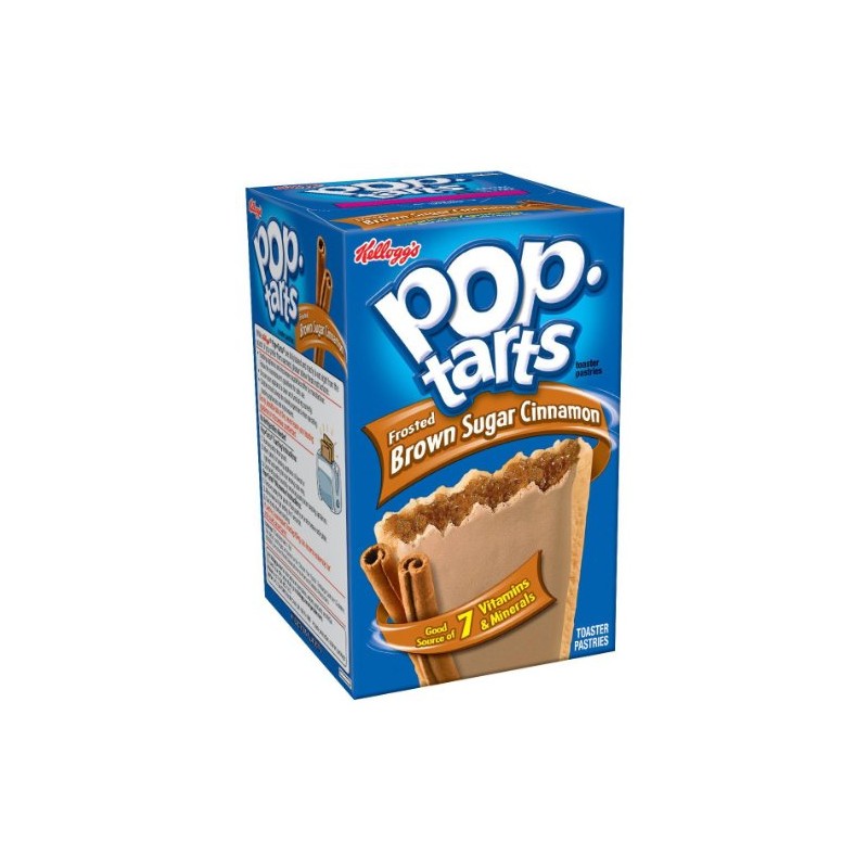 Pop-Tarts Breakfast Toaster Pastries, Frosted Brown Sugar Cinnamon Flavored, Bulk