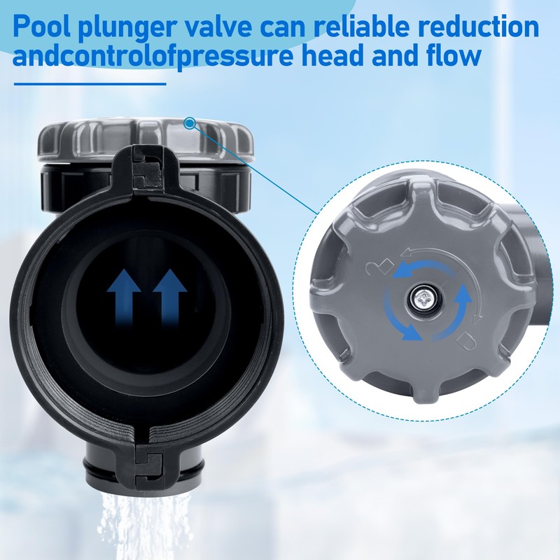 Plunger Valve for Intex Pools, Plunger Valve Connection Pool Pump