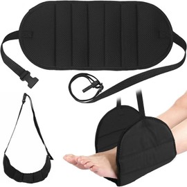 Yotsuba Travel Foot Rest Airplane, Memory Foam Foot Hammock for Ultimate Comfort