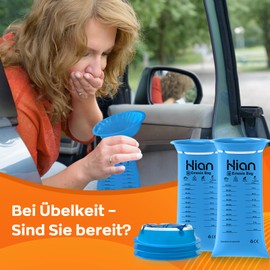 Hion Spit Bags Pack of 10 Opaque Poop Bags with Mouthpiece