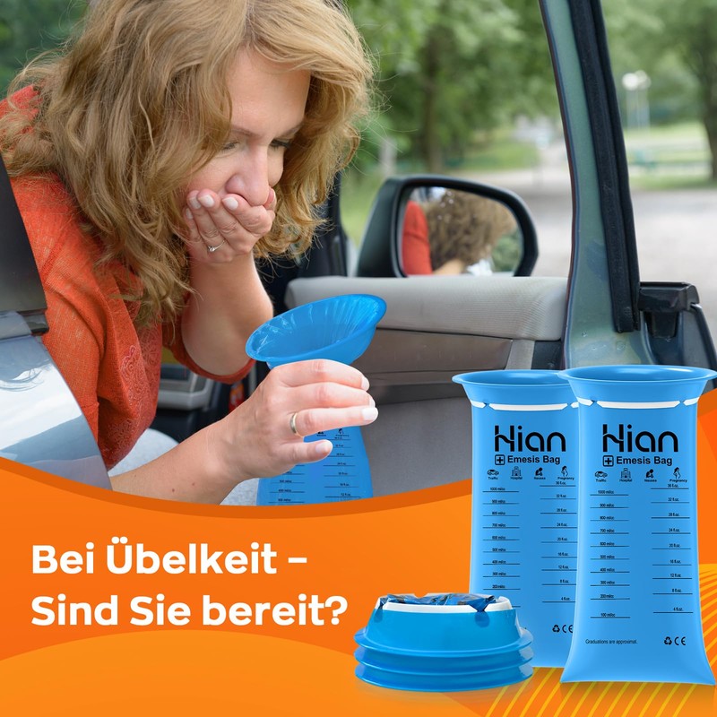Hion Spit Bags Pack of 10 Opaque Poop Bags with