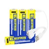 Baterias de Litio AA de 1,5V Recargables 4 Pilas AA