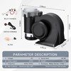 Car Horn Kit with Button, 12v Air Horn for Car