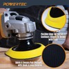 POWERTEC Almohadilla de respaldo de gancho y bucle de 5