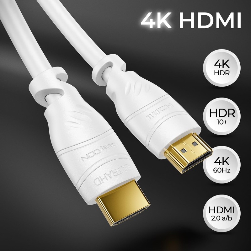 deleyCON HDMI Cable - HDMI 2.0