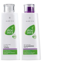 LR Aloe Via Aloe Vera Facial Cleansing Set (Cleansing Milk & Toner)
