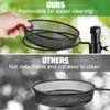 Urban Deco Wall Mounted Bird Feeder With Detachable Tray and