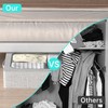 YWPXSN 3PCS Under Bed Storage Bins with Metal Frame, Linen