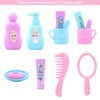 BARWA 43 PCS Doll Accessories Travel Toiletries Clip Bag Crown