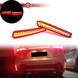 GTinthebox Rear Bumper Turn Signal/Brake Tail Lights LED Lamps For Toyota Corolla 2020-2025