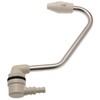 Whale Angled Tuckaway Faucet with On/Off Control - Silver