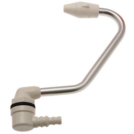 Whale Angled Tuckaway Faucet with On/Off Control - Silver