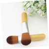 Outanaya 2pcs Mini Foundation Brushes Soft Nylon Fiber Makeup Tool