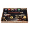Feather Pen Set European Style British Retro Lacquer Stamp Dipped