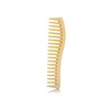 Silk Oil of Morocco Silk Detangling and Styling Comb, Gold