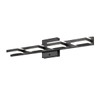 mirrea 24" Black Vanity Lights for Bathroom 4 Light Vanity