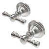 WZKALY Towel Hook for Bathrooms 2 Pack, Stainless Steel Robe