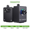 Cdmall 350W Electronic Fan Speed Controller Variable Adjuster for Hydroponics