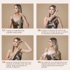 Profesional 9 En 1 Cepillo Secadora De Cabello Multifunción