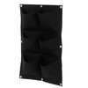 3Pcs 6 Pocket Plant Growing Bag Degradable Wall Hanging Felt