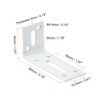sourcing map Adjustable L Corner Braces, 2Pcs 80 x 40