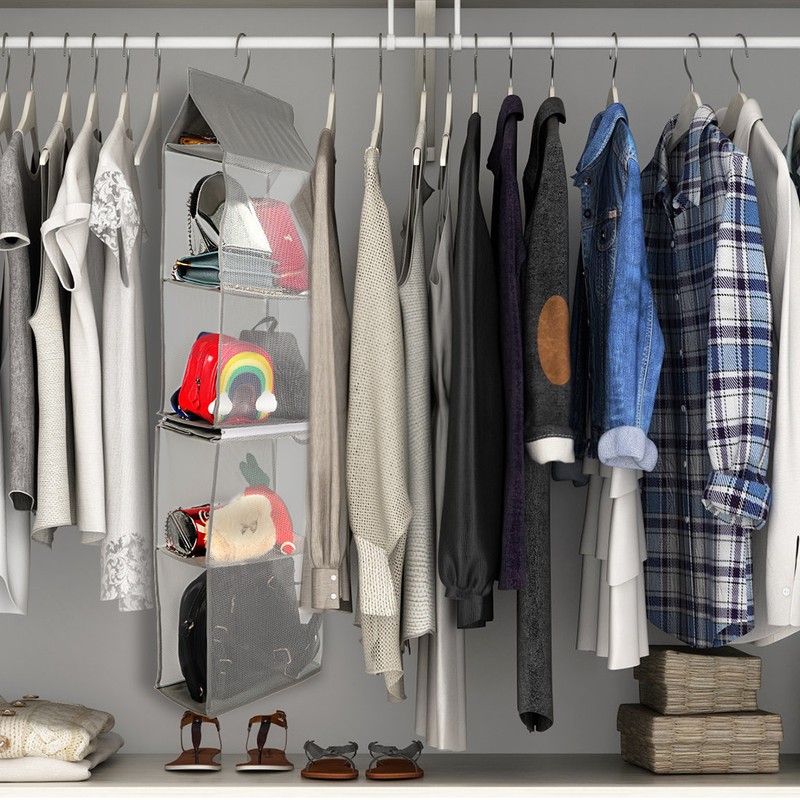Storage Bag Organizer Hanging Bags Storage Closet for Bags Storage