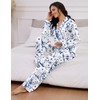 SHESHOW Silk Satin Pajamas for Women Set Long Sleeve Sleepwear