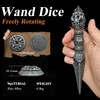 Unique Wand Dice for DND Dungeons and Dragons 7-in-1 Metal