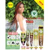 RastAfri Pre-Stretched Silky Braiding Hair 3X with Bandana - 2