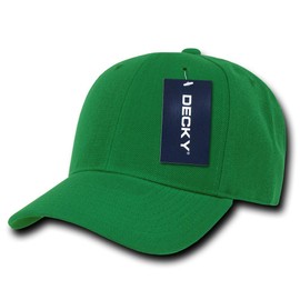DECKY Fitted Cap, Kelly Green, 7 1/2