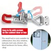 Dfuqanb 4-Piece Stainless Steel Toggle Lock Set, Tension Clasps, M4