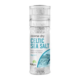 Lotus Sea Salt Celtic Coarse Dry (Grinder) 80g